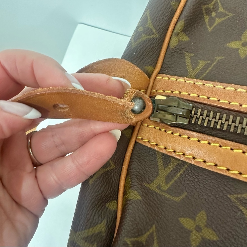 Louis Vuitton Sac Souple 45 Duffel Travel Bag Vintage Monogram - Picture 4 of 16